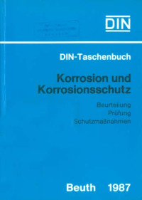 Image of DIN-Taschenbuch 219: Korrosion Und Korrosionsschutz: Beurteilung, Prüfung, Schutzmaßnahmen