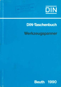 Image of DIN-Taschenbuch 14. Werkzeugspanner