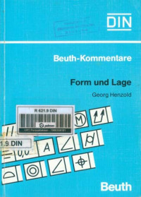 Image of Beuth-Kommentare. Form und Lage