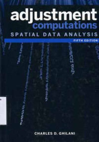 Image of Adjustment Computation Spatial Data Analysis 5ed