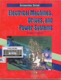 Image of Electrical Machines, Drives And Power Systems 3ed