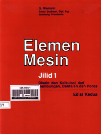 Image of Elemen Mesin Jilid 1