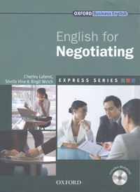 Image of English for Negotiating
