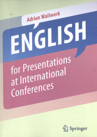 Image of English for Presentations at International Conferences