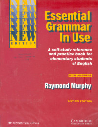 Image of Essential Grammar In Use. A self-study reference and practice book for elementary students of english. 2ed