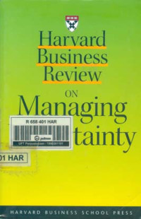 Image of Harvard Business Review On Managing Uncertainty