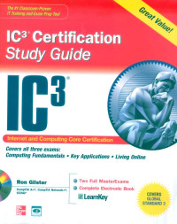 Image of Internet Core and Computing IC3 Certification Global Standard 3 Study Guide