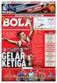 Image of BOLA edisi 2163.  Gelar Ketiga
