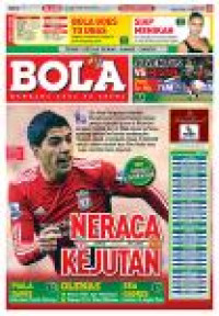 Image of BOLA edisi 2165.  Neraca Kejutan