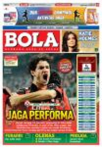 Image of BOLA edisi 2180.  Jaga Performa