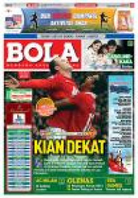 Image of BOLA edisi 2189.  Kian Dekat