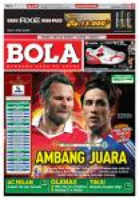 Image of BOLA edisi 2192.  Ambang Juara
