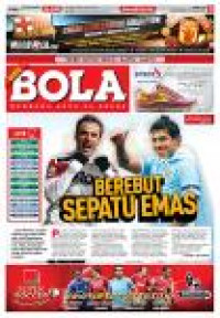 Image of BOLA edisi 2199.  Berebut Sepatu Emas