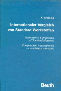 Image of Internationaler Vergleich Von Standard Werkstoffen