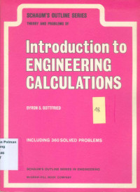Image of Introduction To Engineering Calculations