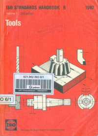Image of ISO Standards Handbook 6. Tools vol. 1