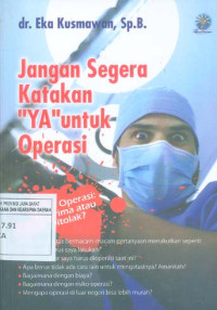Image of Jangan Segera Katakan 