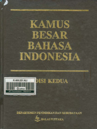 Image of Kamus Besar Bahasa Indonesia 2ed