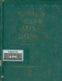 Image of Kamus Besar Bahasa Indonesia