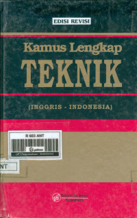 Image of Kamus Lengkap Teknik (Inggris-Indonesia)