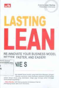 Image of Lasting Lean. Re-Innovate Your Business Model Better, Faster, and Easier!