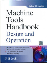 Image of Machine Tools Handbook. Design and Operations