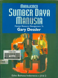Image of Manajeman Sumber Daya Manusia jilid 2 7ed