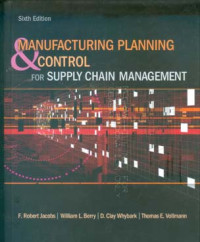 Image of Manufacturing Planning and Control for Supply Chain 6ed