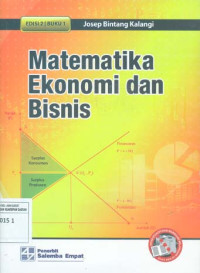 Image of Matematika Ekonomi dan Bisnis buku 1