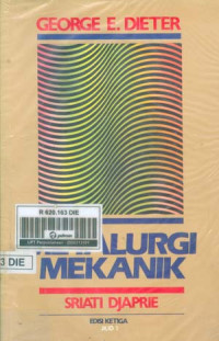 Image of Metalurgi Mekanik Jilid 1 3ed