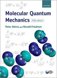 Image of Molecular Quantum Mechanics 5 Edition