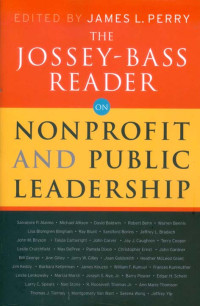Image of The Jossey-Bass Reader on Nonprofit and Public Leadership