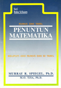 Image of Penuntun Matematika: Rumus & Tabel