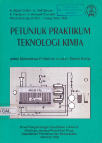 Image of Petunjuk Praktikum Teknologi Kimia