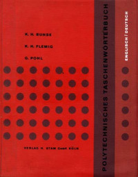 Image of Polytechnisches Taschenwörterbuch Englisch / Deutsch