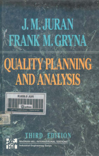 Image of Quality Planning And Analysis
