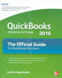Image of QuickBooks 2010 The Official Guide