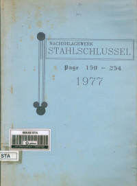 Image of Stahlschlüssel 1977 page 159-254