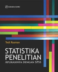 Image of Statistika Penelitian; Aplikasinya dengan SPSS