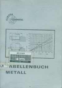 Image of Tabellenbuch Metall
