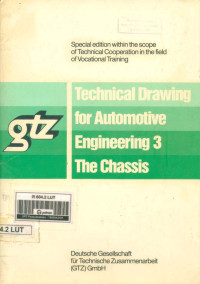 Image of Technical Drawing for Automotive Engineering 3. The Chassis
