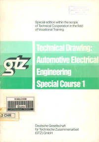 Image of Technical Drawing Automotive Electrical Engineering. Special Course 1