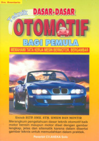 Image of Teknik Dasar-Dasar Otomotif Bagi Pemula