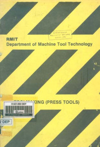 Image of Tool Making (Press Tools)