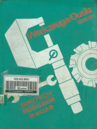 Image of Werkzeuge/Outils 1976/1981