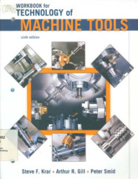 Image of Workbook for Technology of Machine Tools 6ed